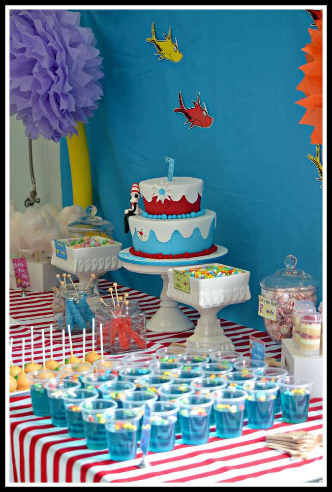 Best ideas about Dr Seuss Birthday Decorations
. Save or Pin Dr Seuss Birthday Party Ideas 1 of 20 Now.