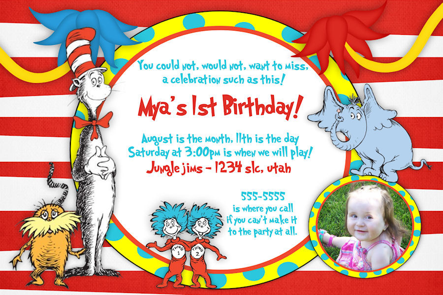 Best ideas about Dr Seuss Birthday Invitations
. Save or Pin Free Printable Dr Seuss Birthday Invitations Now.