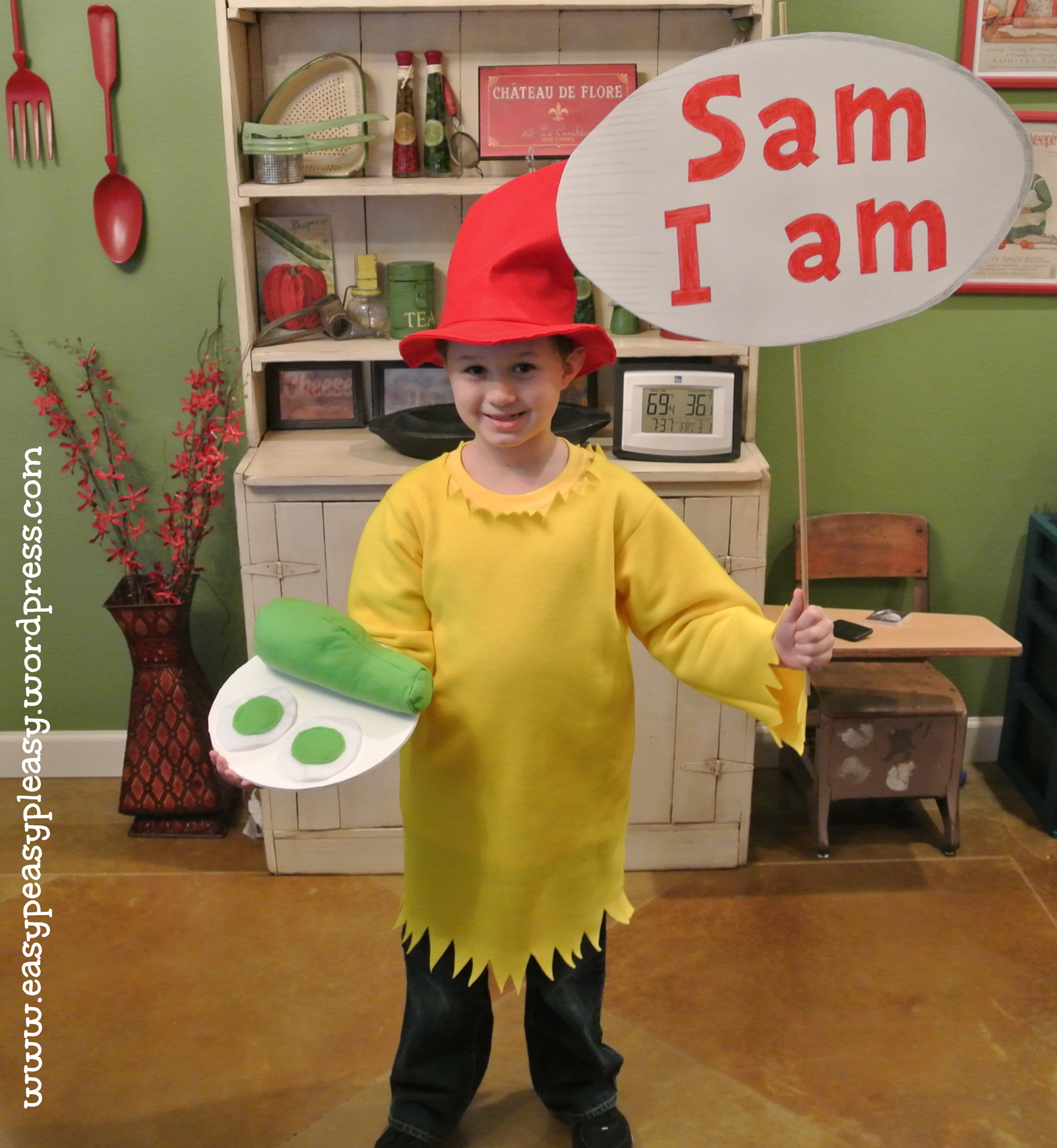 Best ideas about Dr Seuss Costume DIY
. Save or Pin All Things Dr Seuss Sam I am Costume Easy Peasy Pleasy Now.