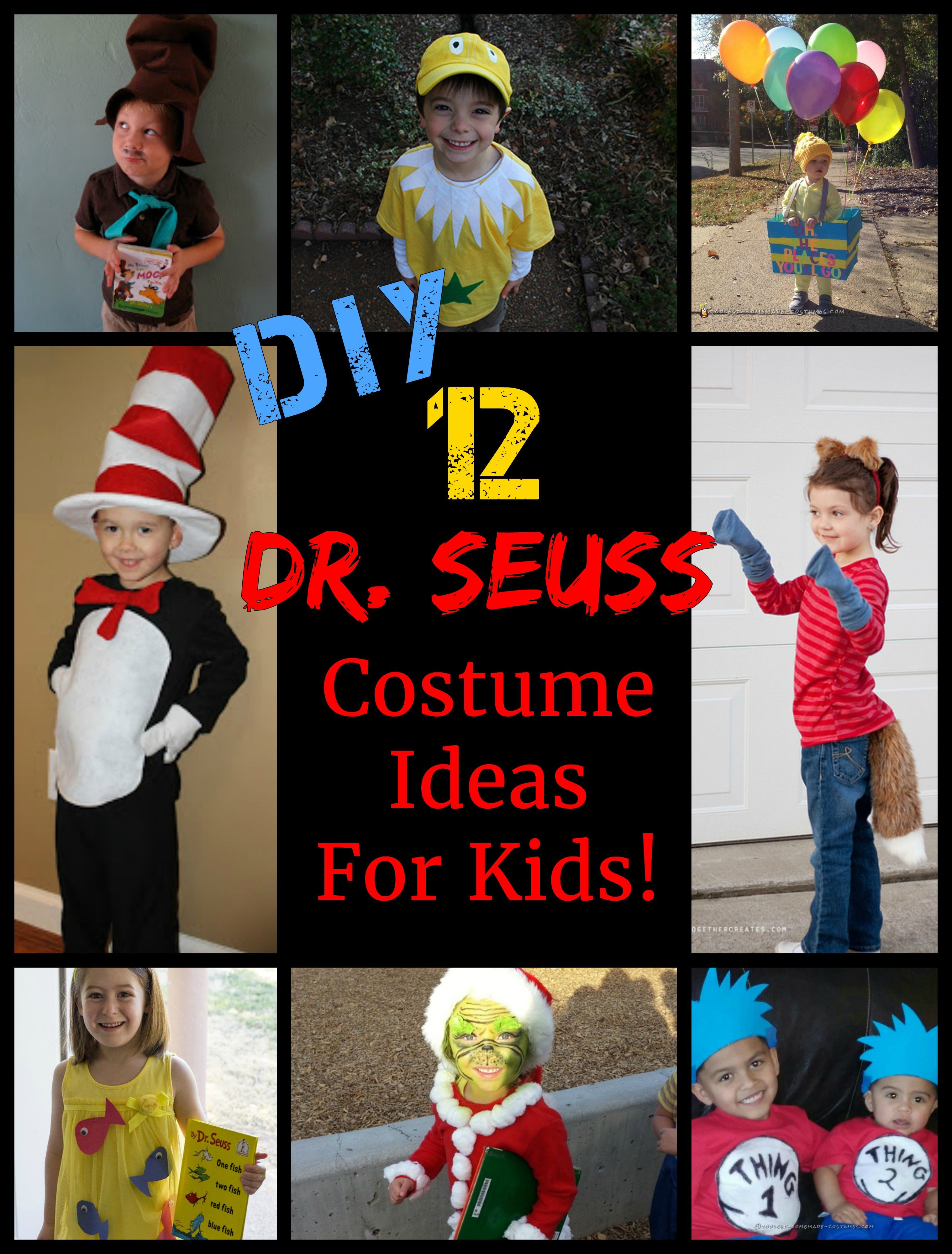 Best ideas about Dr Seuss DIY Costume
. Save or Pin 12 DIY Dr Seuss Costume Ideas for Kids Amazing Dr Seuss Now.