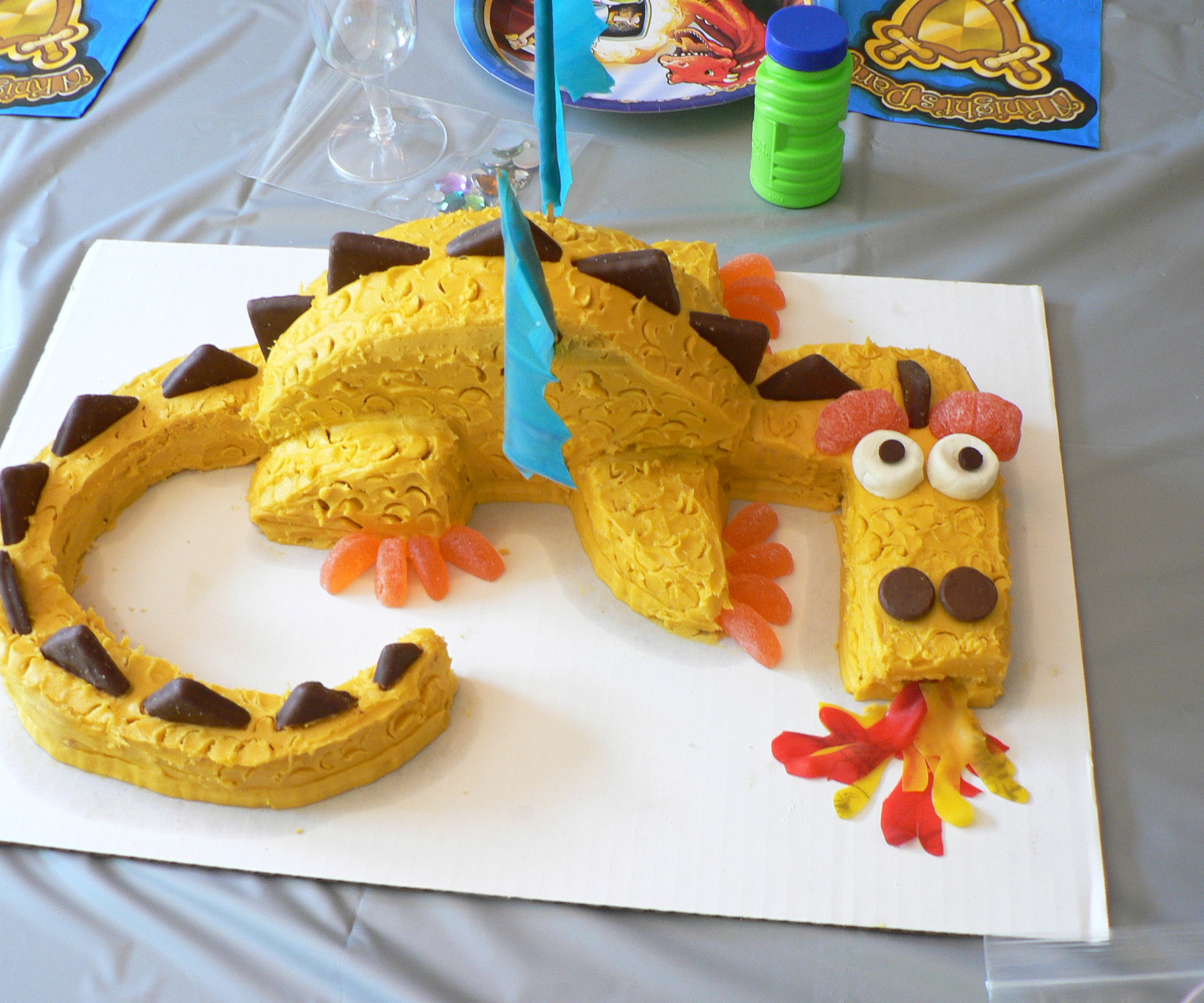 Best ideas about Dragon Birthday Cake
. Save or Pin Fire Breathing Dragon Cake 4 Now.