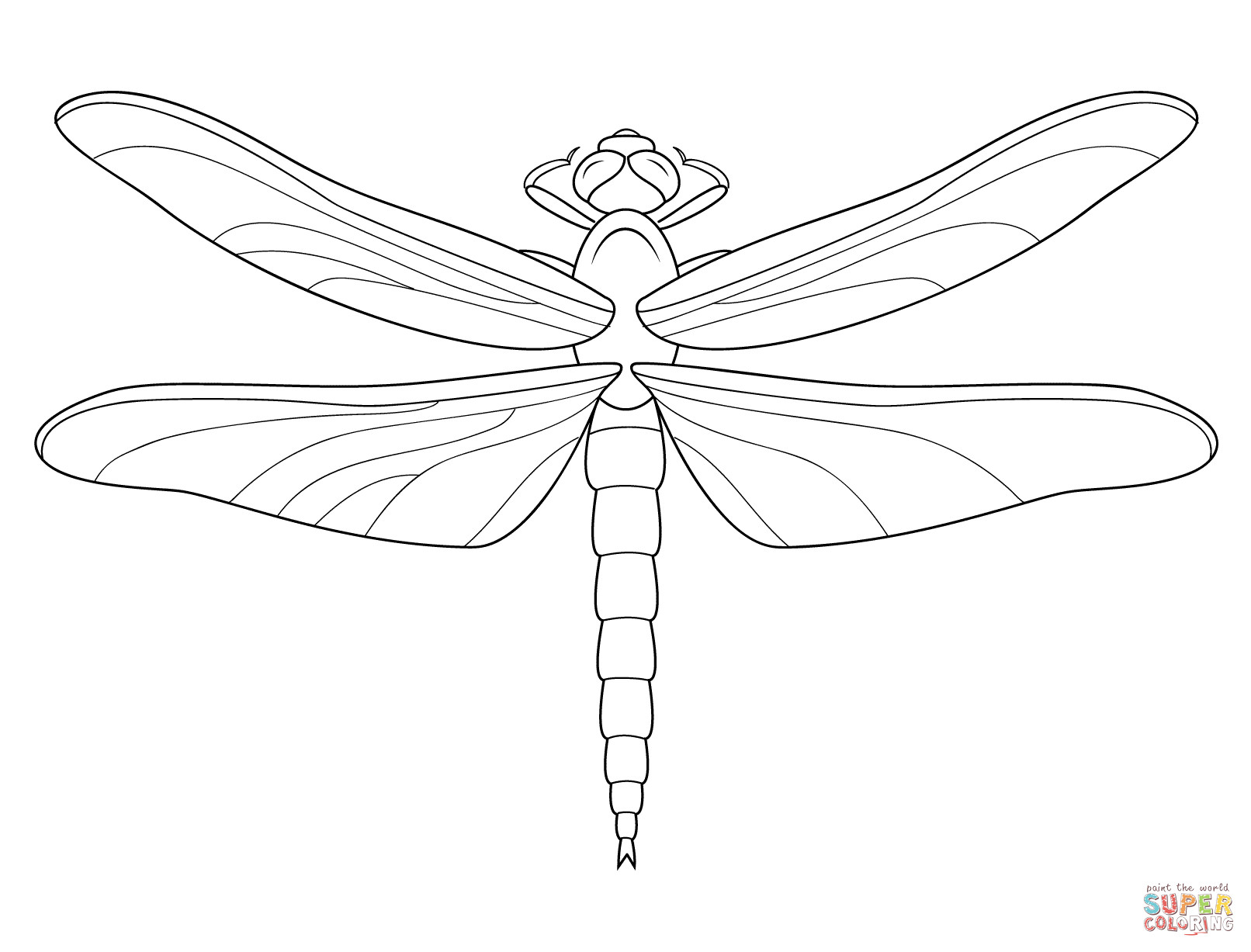 Best ideas about Dragon Fly Coloring Sheets For Kids
. Save or Pin Dragonfly coloring page Now.