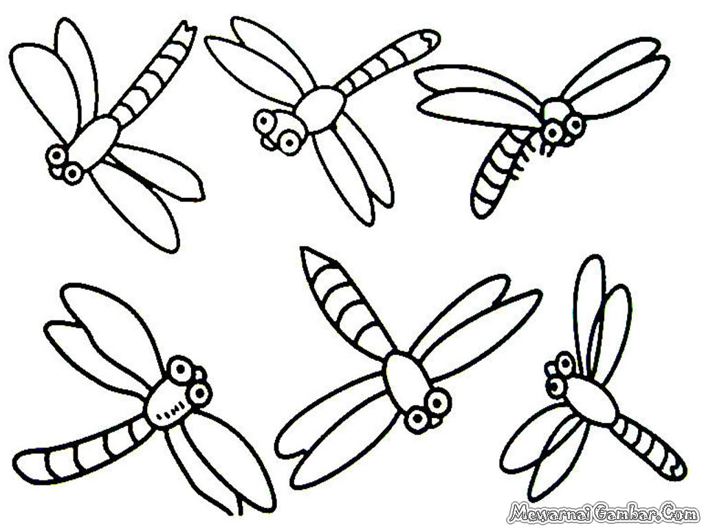 Best ideas about Dragon Fly Coloring Sheets For Kids
. Save or Pin Mewarnai Gambar Capung Now.