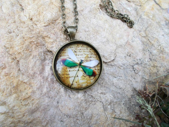 Best ideas about Dragonfly Gift Ideas For The Dragonfly Lover
. Save or Pin Green Dragonfly Necklace Dragonfly Jewelry Dragonfly Now.