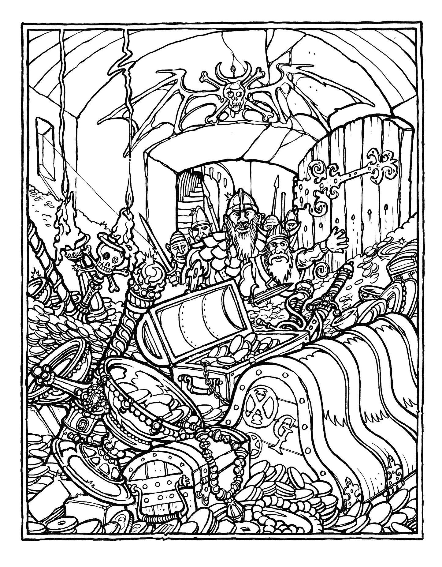 Best ideas about Dragons Coloring Pages For Adults
. Save or Pin MONSTER BRAINS The ficial Advanced Dungeons and Dragons Now.