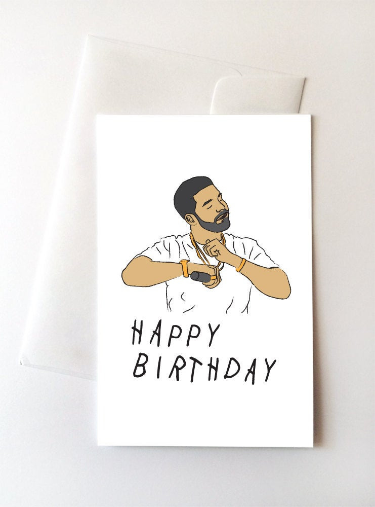 Best ideas about Drake Birthday Card
. Save or Pin Drake Dancing Happy Birthday Card Now.