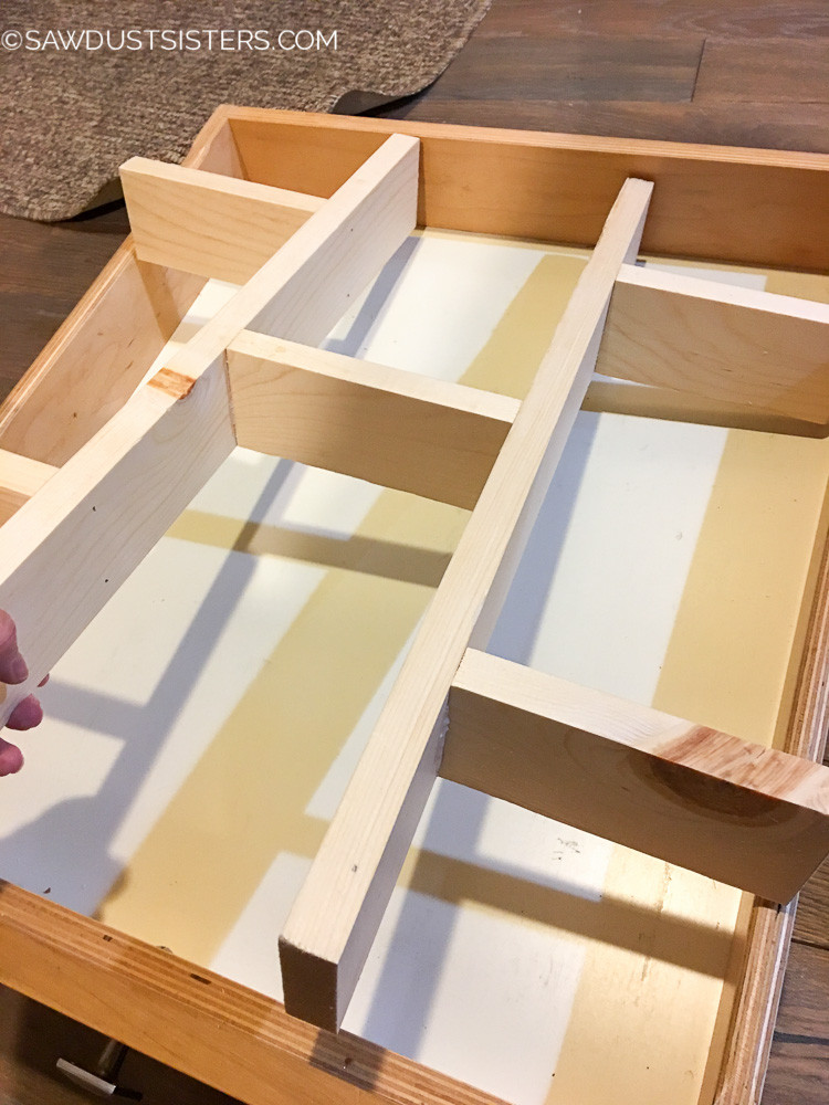 Best ideas about Drawer Dividers DIY
. Save or Pin Super Easy DIY Drawer Divider Insert Sawdust Sisters Now.