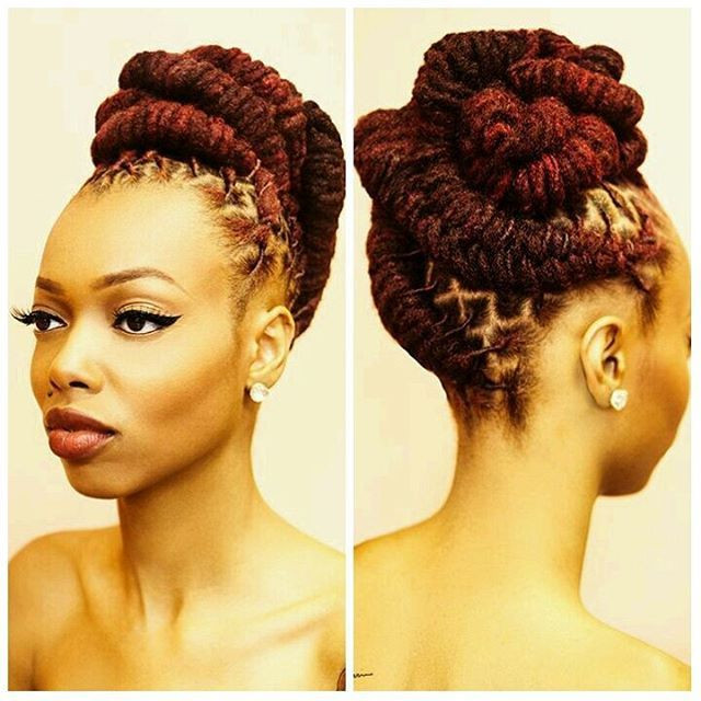 Best ideas about Dread Updo Hairstyles
. Save or Pin 5064 best Locs of Love images on Pinterest Now.