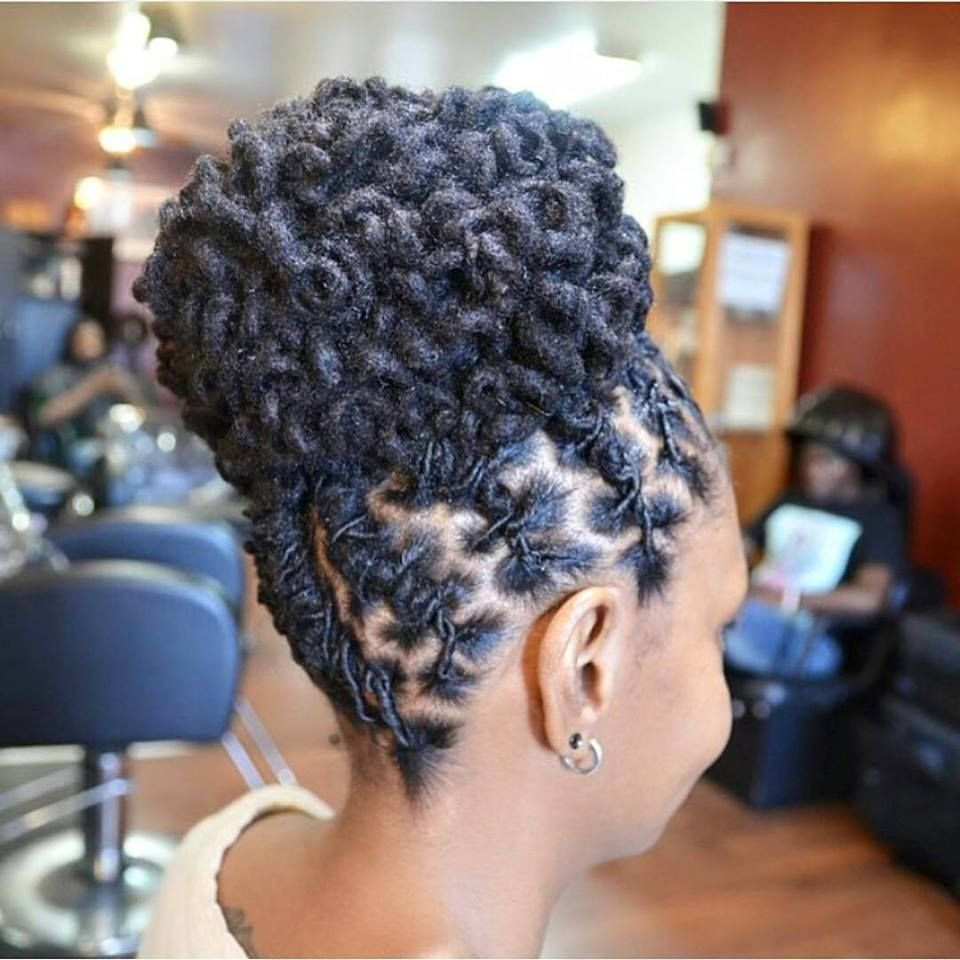 Best ideas about Dreadlock Updo Hairstyles
. Save or Pin Beautiful Intricate Loc d Bun IG pstyles3 naturalhairmag Now.