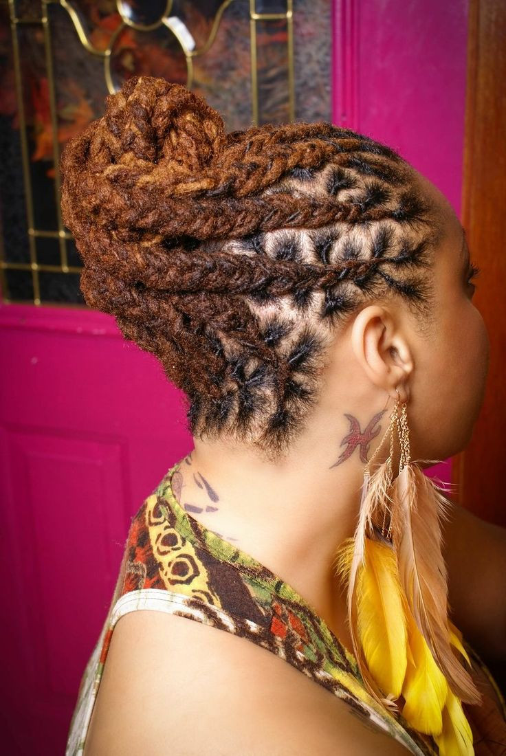 Best ideas about Dreadlock Updo Hairstyles
. Save or Pin 25 best ideas about Dreadlocks updo on Pinterest Now.