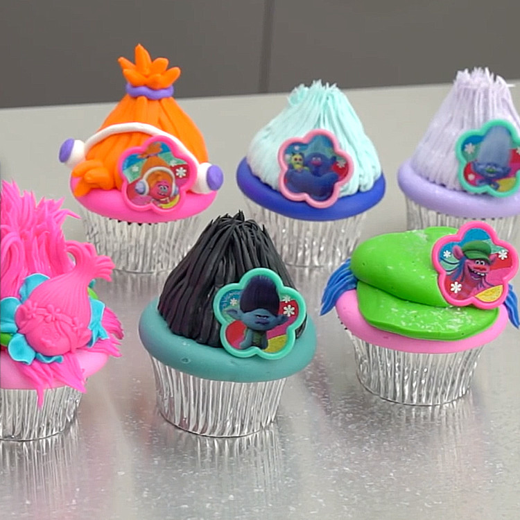 Best ideas about Dreamworks Trolls Birthday Cake
. Save or Pin How to Create DreamWorks Trolls Cupcakes Now.