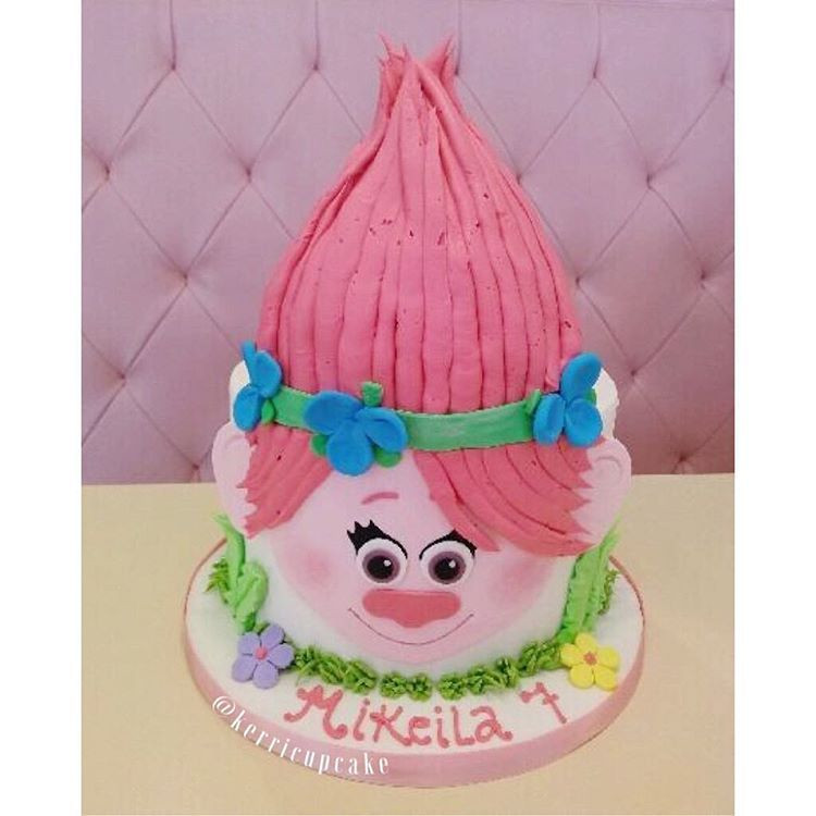 Best ideas about Dreamworks Trolls Birthday Cake
. Save or Pin How cute is the Trolls cake cake trolls dreamworks Now.