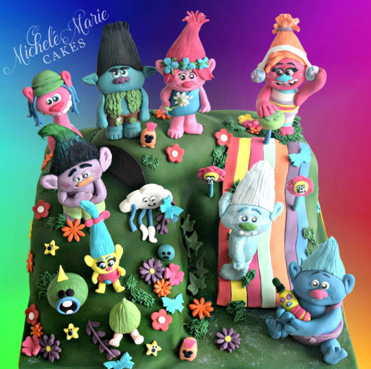 Best ideas about Dreamworks Trolls Birthday Cake
. Save or Pin Dreamworks Trolls Cake cake by Jen Savaris CakesDecor Now.