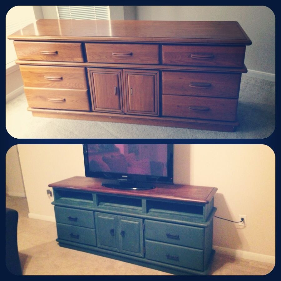 Best ideas about Dresser Tv Stand DIY
. Save or Pin How to Turn a Dresser Into a TV Stand DIY Now.