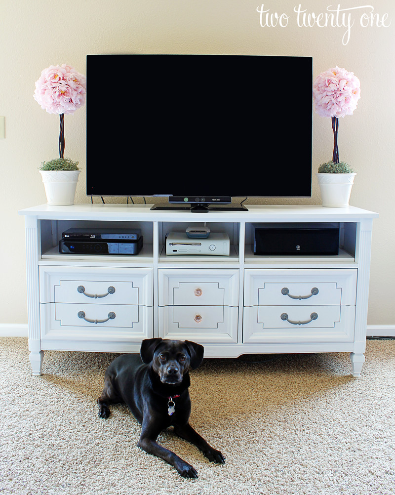 Best ideas about Dresser Tv Stand DIY
. Save or Pin How to Turn a Dresser Into a TV Stand DIY Two Twenty e Now.
