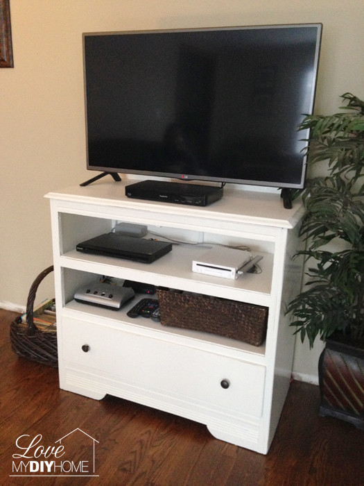 Best ideas about Dresser Tv Stand DIY
. Save or Pin Dresser Turned TV Stand Love My DIY Home Now.