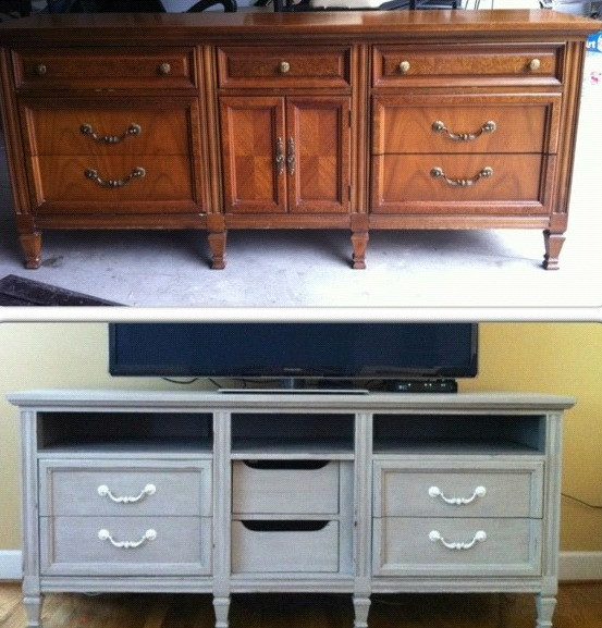 Best ideas about Dresser Tv Stand DIY
. Save or Pin tv stand dresser upcycle redo diy home decor painted Now.