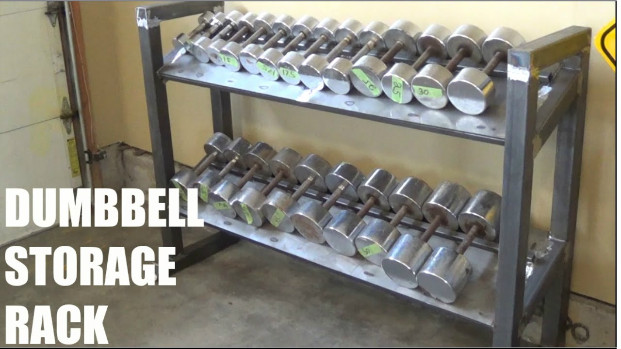 Best ideas about Dumbbell Rack DIY
. Save or Pin Custom Made Dumbbell Storage Rack Now.