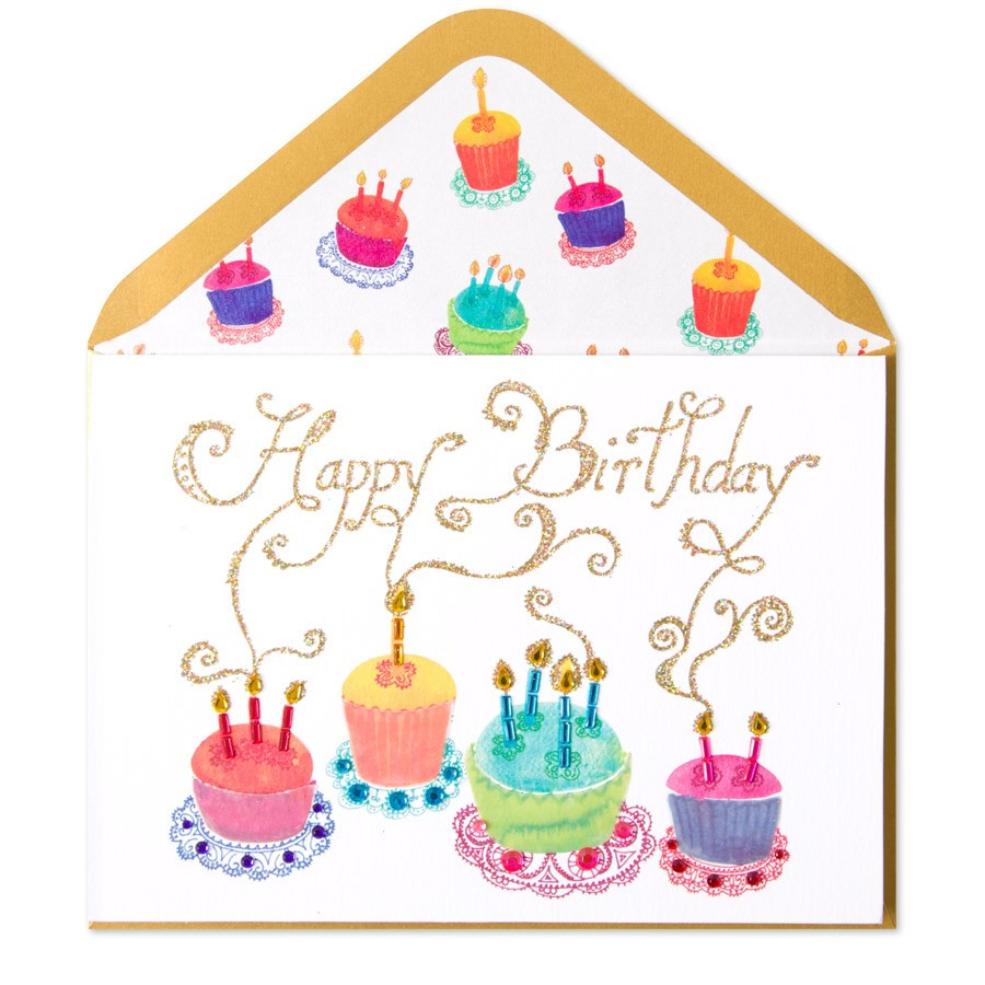 Best ideas about E Birthday Card
. Save or Pin Birthday Cupcakes Birthday Cards Now.