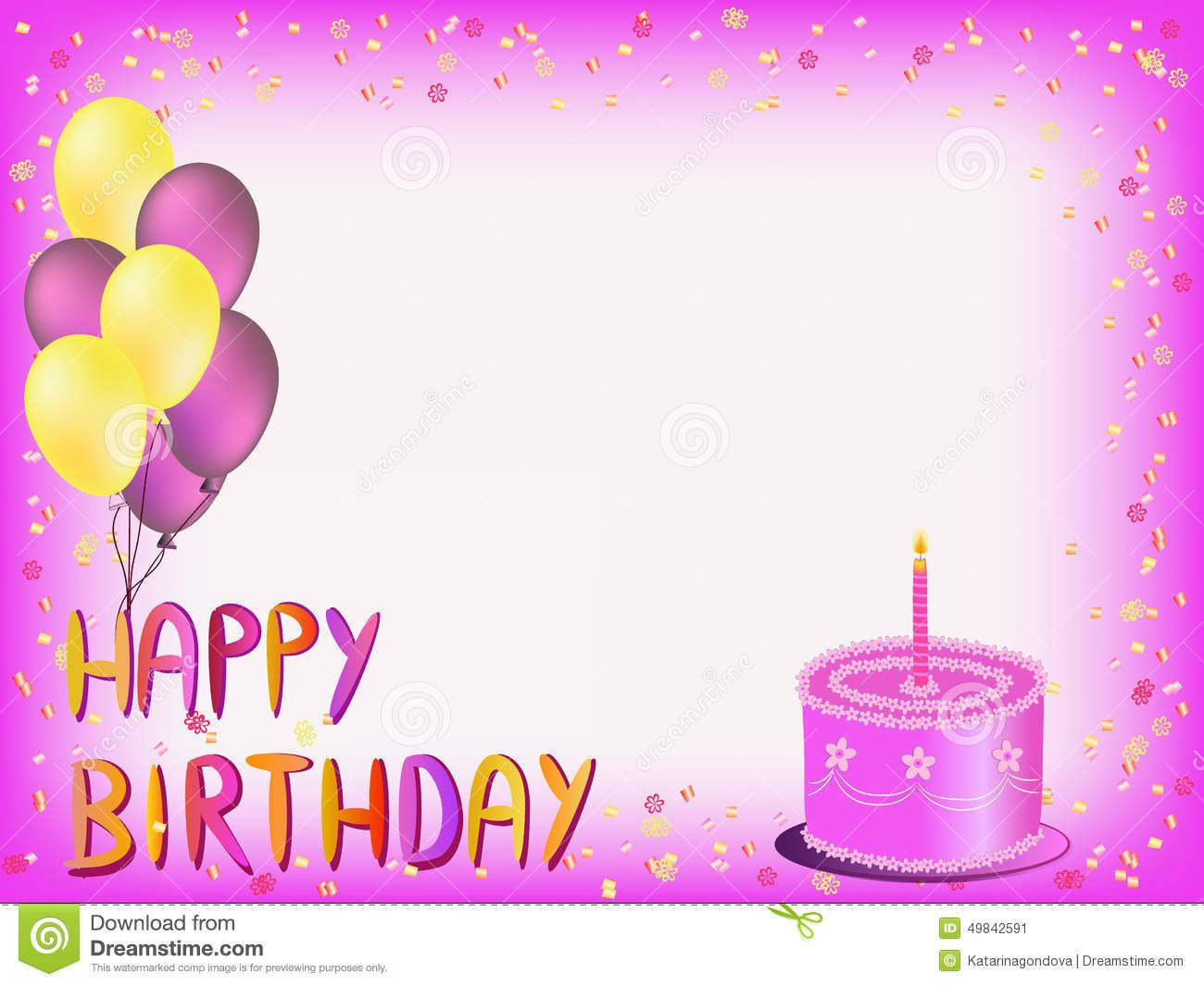 Best ideas about E Birthday Card
. Save or Pin Happy birthday greeting card Have a Happy Now.