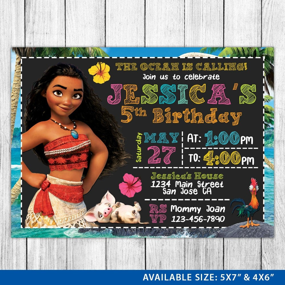 Best ideas about E Vite Birthday Invitations
. Save or Pin Moana Invitation Moana Birthday Moana Invites Moana Party Now.