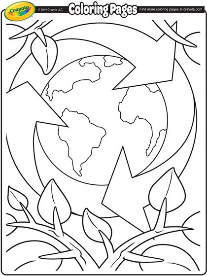 Best ideas about Earth Day Printable Coloring Pages
. Save or Pin Earth Day Recycling Coloring Page Now.