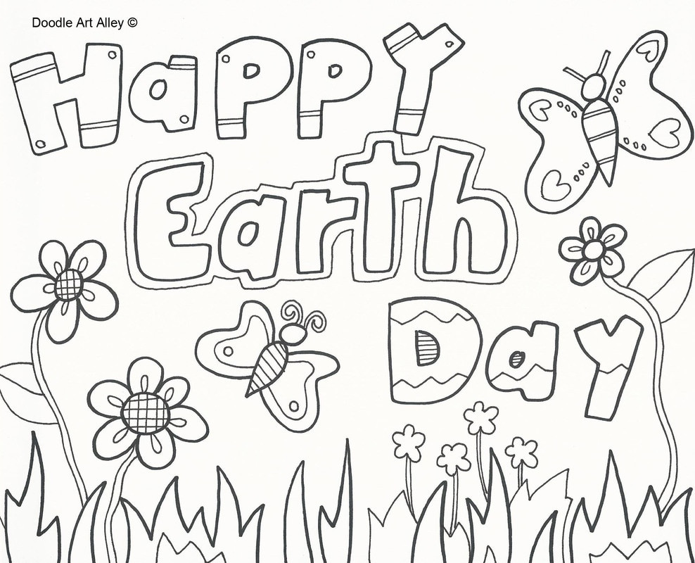 Best ideas about Earth Day Printable Coloring Pages
. Save or Pin Earth Day Coloring Pages Doodle Art Alley Now.