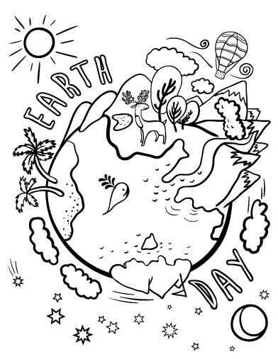 Best ideas about Earth Day Printable Coloring Pages
. Save or Pin Pin by Muse Printables on Coloring Pages at ColoringCafe Now.