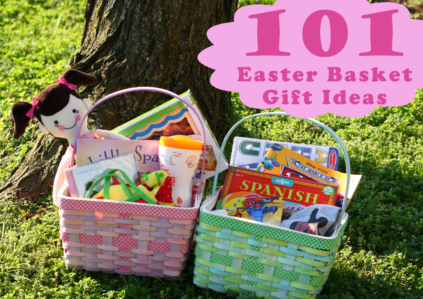 Best ideas about Easter Basket Gift Ideas
. Save or Pin 101 Kids Easter Basket Ideas The Mom Creative Now.