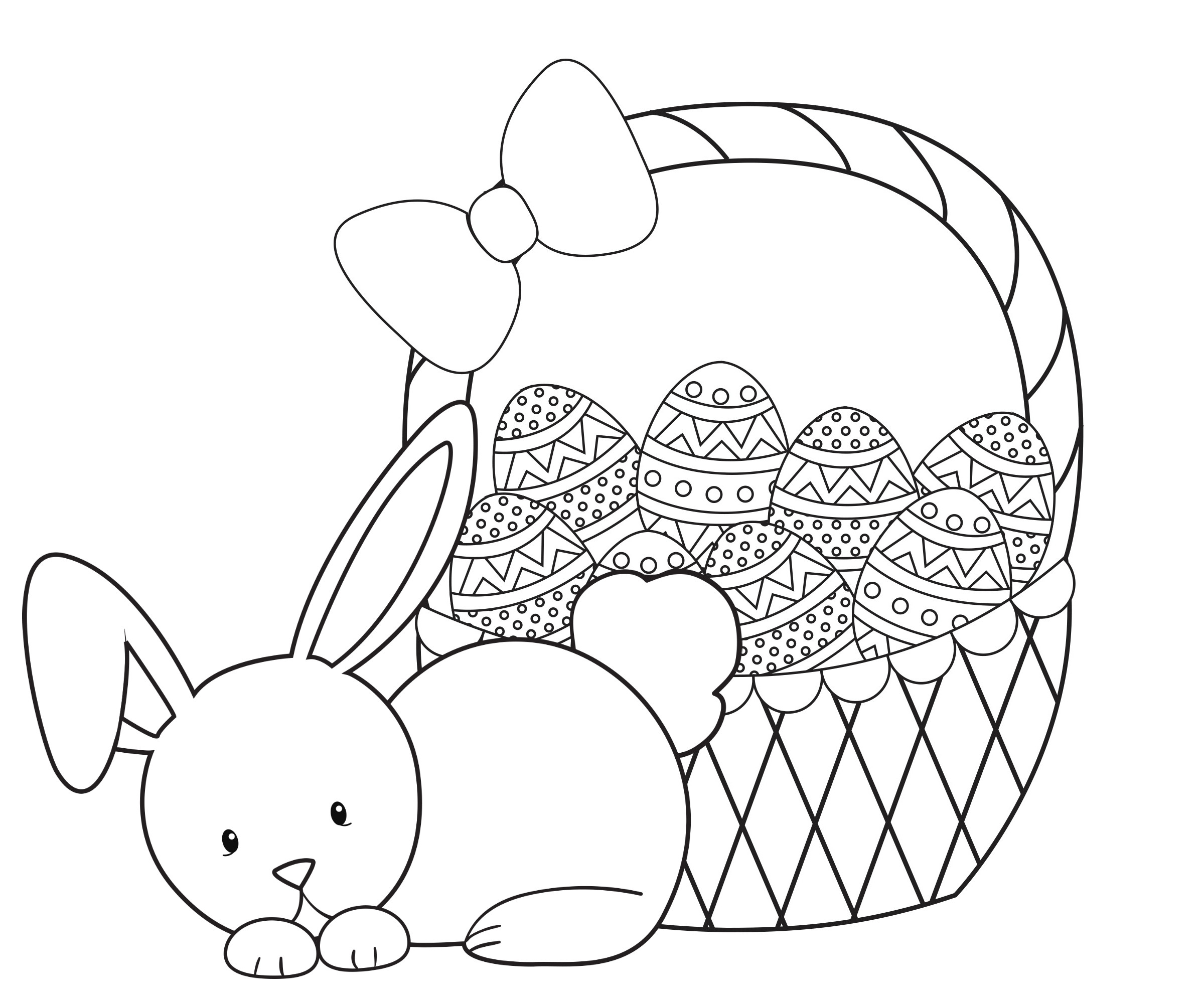 Best ideas about Easter Bunny Printable Coloring Pages
. Save or Pin Easter Coloring Pages for Kids Crazy Little Projects Now.