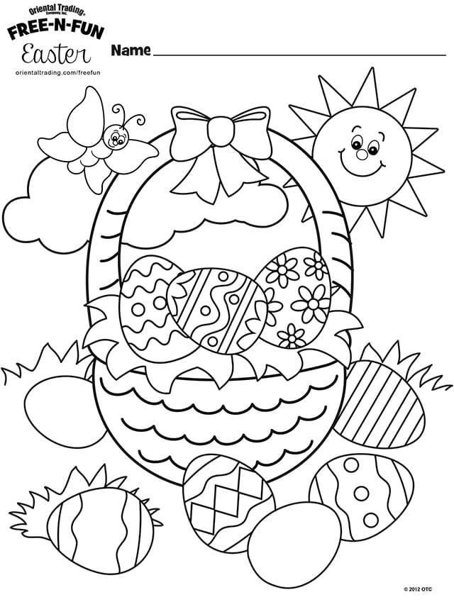 Best ideas about Easter Preschool Coloring Sheets
. Save or Pin FREE Easter Coloring Pages Happiness is Homemade Now.