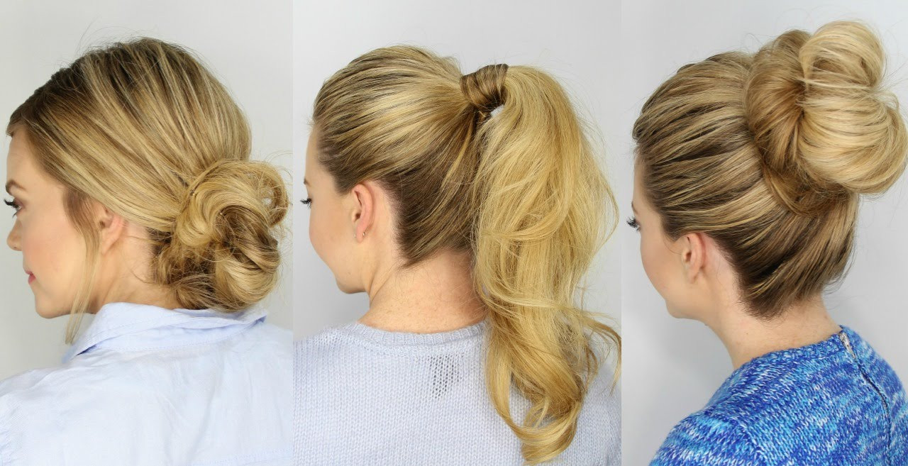 Best ideas about Easy 5 Minute Hairstyles
. Save or Pin 3 Easy 5 Minute Hairstyles Now.