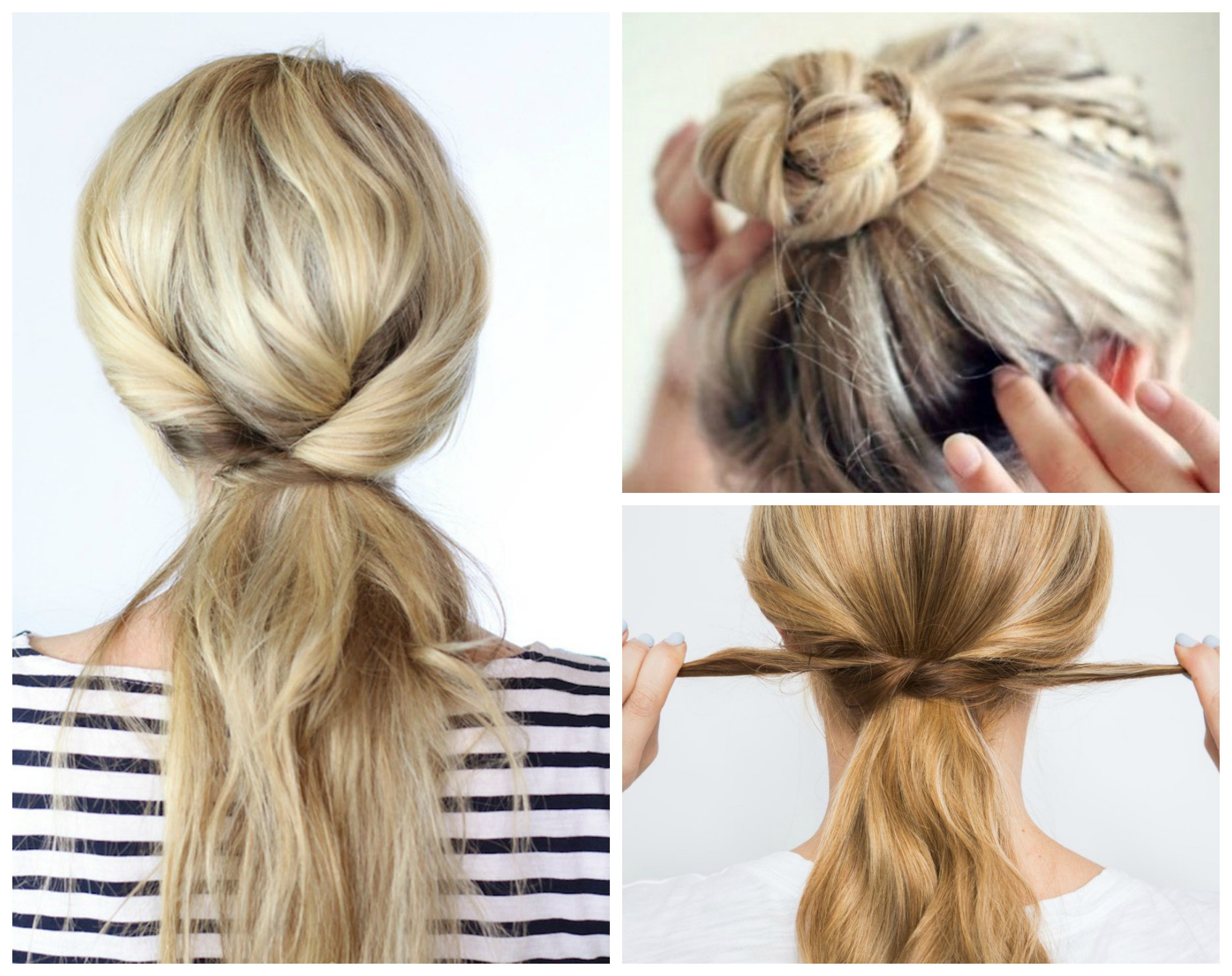 Best ideas about Easy 5 Minute Hairstyles
. Save or Pin 8 Beyond Easy 5 Minute Hairstyles for Those Crazy Busy Now.