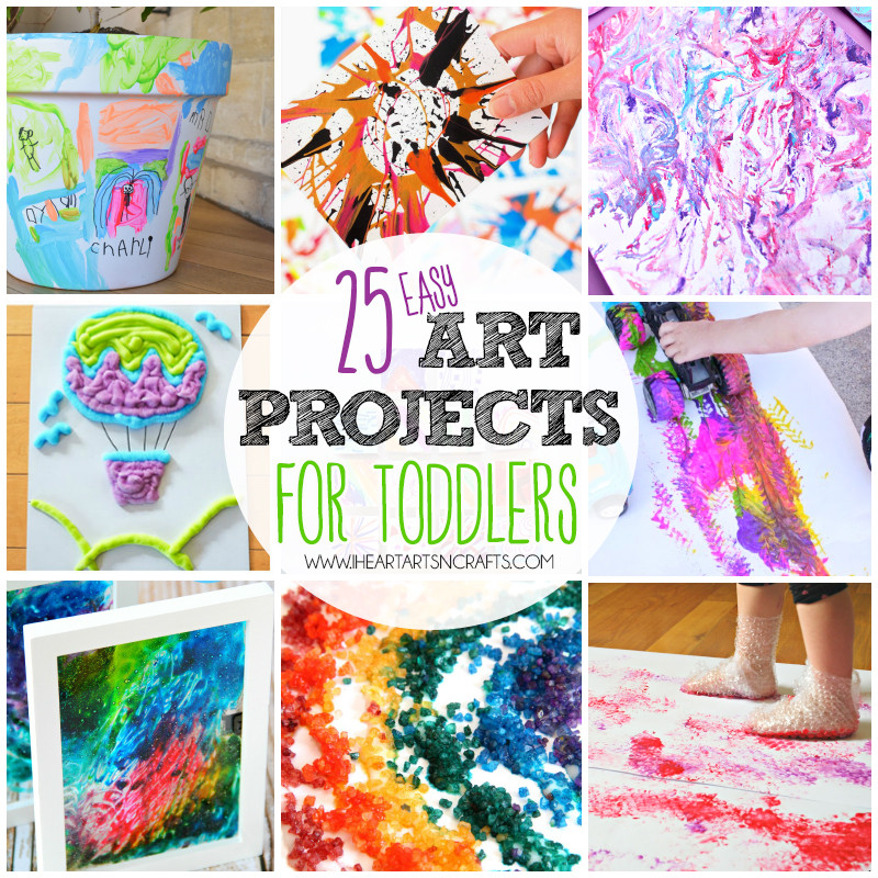 Best ideas about Easy Art Projects
. Save or Pin 25 Easy Art Projects For Toddlers I Heart Arts n Crafts Now.