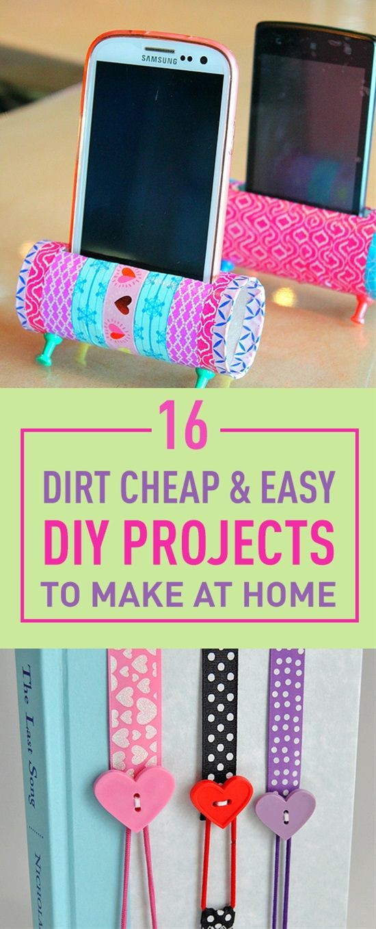 Best ideas about Easy At Home DIYs
. Save or Pin 16 Dirt Cheap & Easy DIY Projects To Make At Home Now.