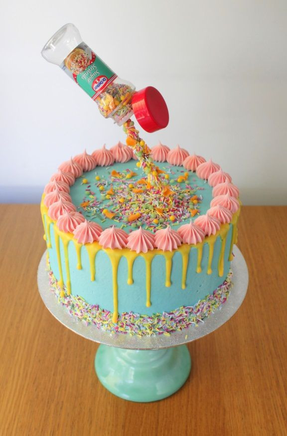 Best ideas about Easy Birthday Cake Ideas
. Save or Pin Best 25 Sprinkle cakes ideas on Pinterest Now.