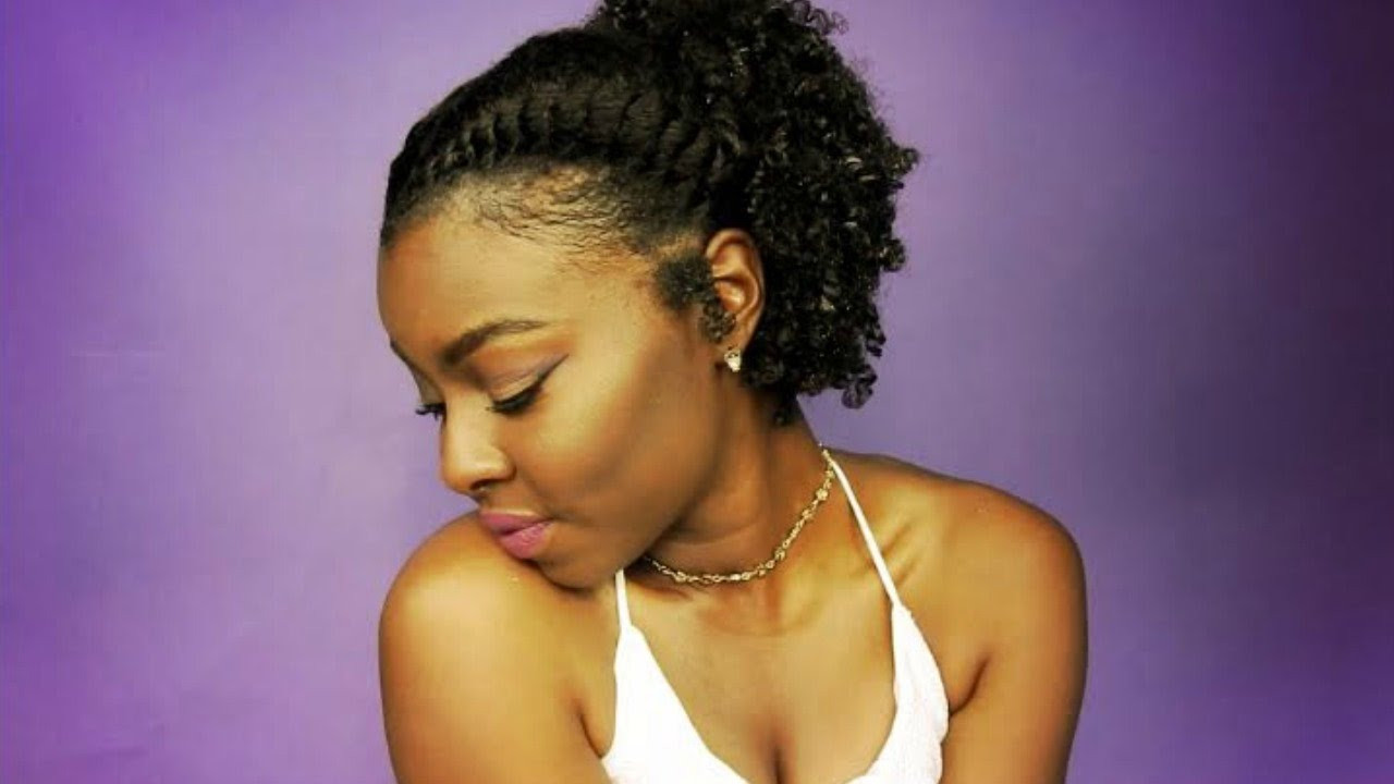 Best ideas about Easy Black Hairstyles For Medium Hair
. Save or Pin Simple CUTE hairstyle for short thick Natural Hair Now.