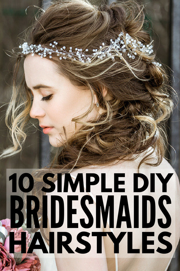 Best ideas about Easy Bridesmaid Hairstyles
. Save or Pin 10 Easy Bridesmaid Hairstyles for Long Hair Now.