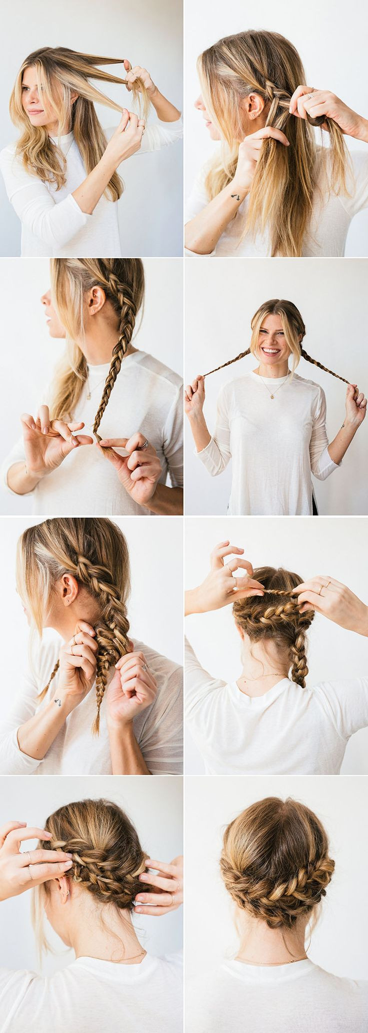 Best ideas about Easy Casual Hairstyles
. Save or Pin Best 25 Easy braided updo ideas on Pinterest Now.