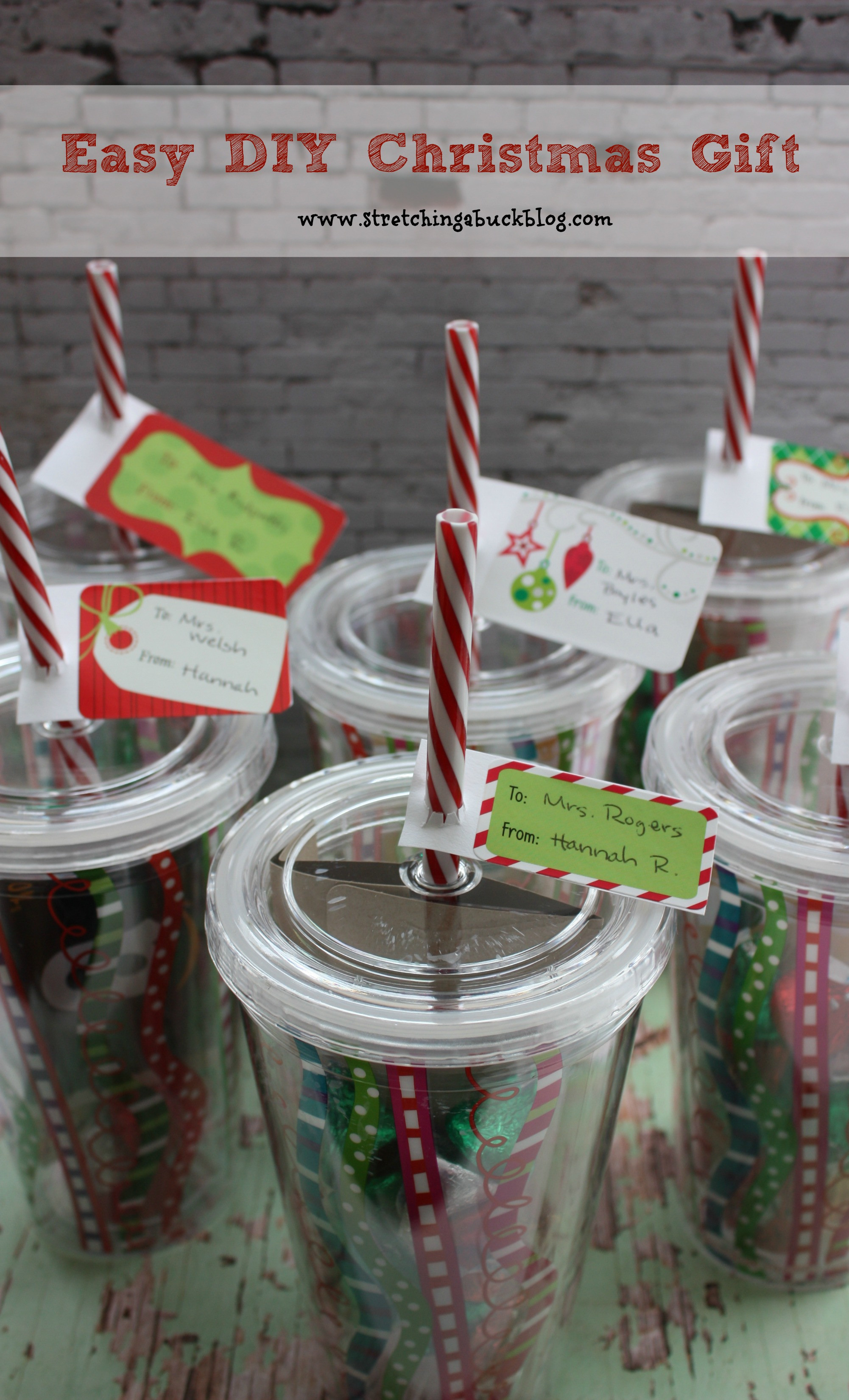 Best ideas about Easy Christmas DIY
. Save or Pin Easy DIY Christmas Gift Idea for Teachers Friends More Now.