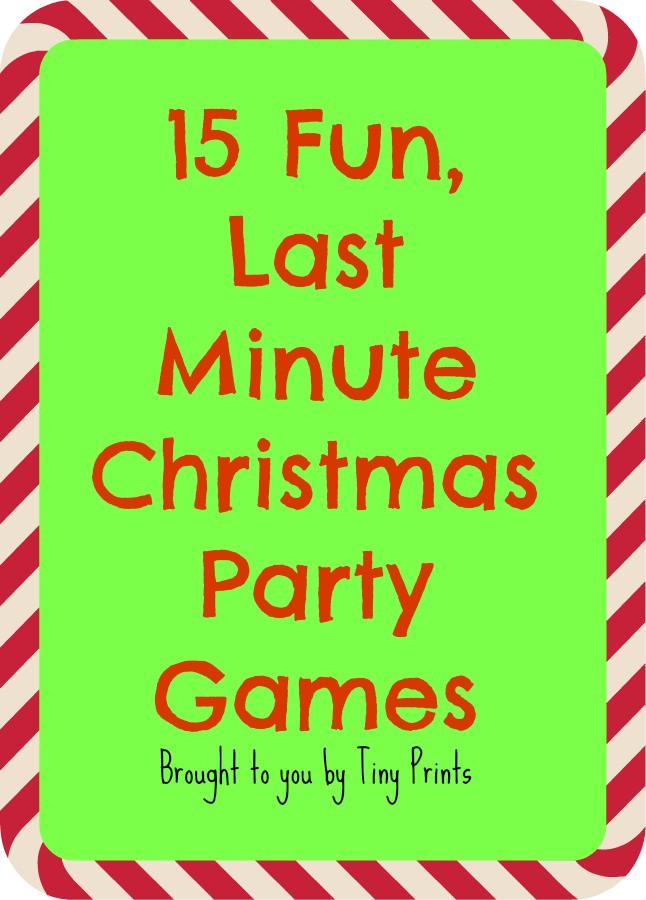 Best ideas about Easy Christmas Games For Adults
. Save or Pin Fun Last Minute Christmas Party Games Tastefully Frugal Now.