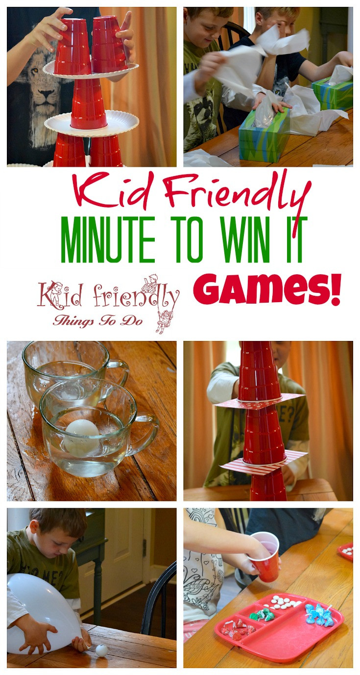 Best ideas about Easy Christmas Games For Adults
. Save or Pin Kid Friendly Easy Minute To Win It Games for Your Party Now.