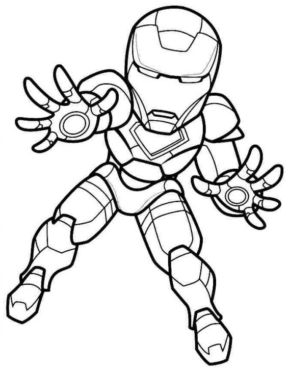 Best ideas about Easy Coloring Pages For Boys
. Save or Pin The Iron Man From Super Hero Squad Coloring Page line Now.