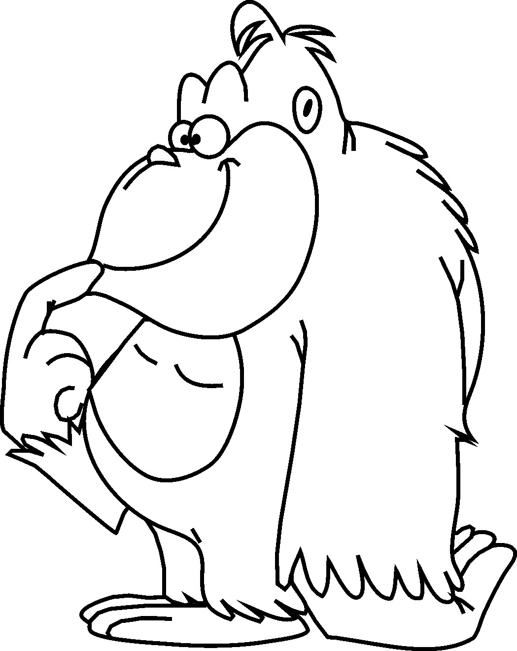 Best ideas about Easy Coloring Pages For Boys
. Save or Pin animal cartoon coloring pages Now.