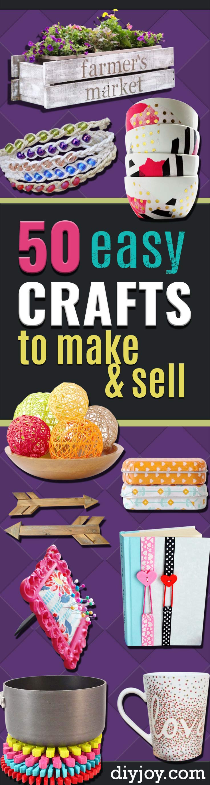Best ideas about Easy Crafts To Make And Sell
. Save or Pin 50 Easy Crafts to Make and Sell Now.