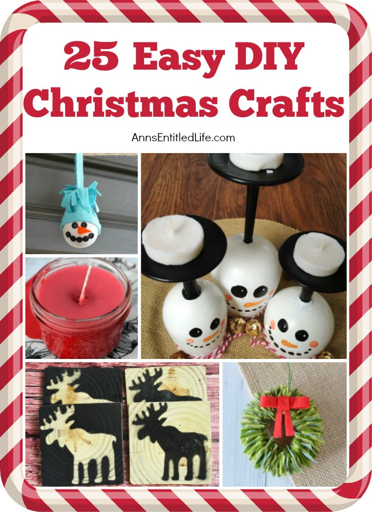 Best ideas about Easy DIY Christmas Crafts
. Save or Pin 25 Easy DIY Christmas Crafts Now.