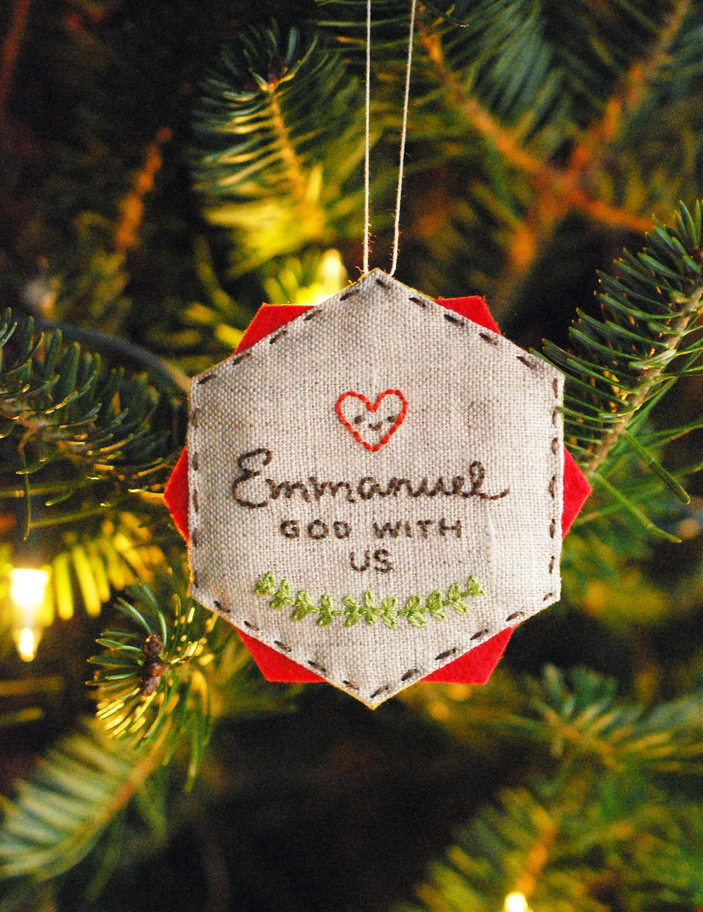 Best ideas about Easy DIY Christmas Crafts
. Save or Pin Easy Embroidered DIY Christmas Ornament Now.
