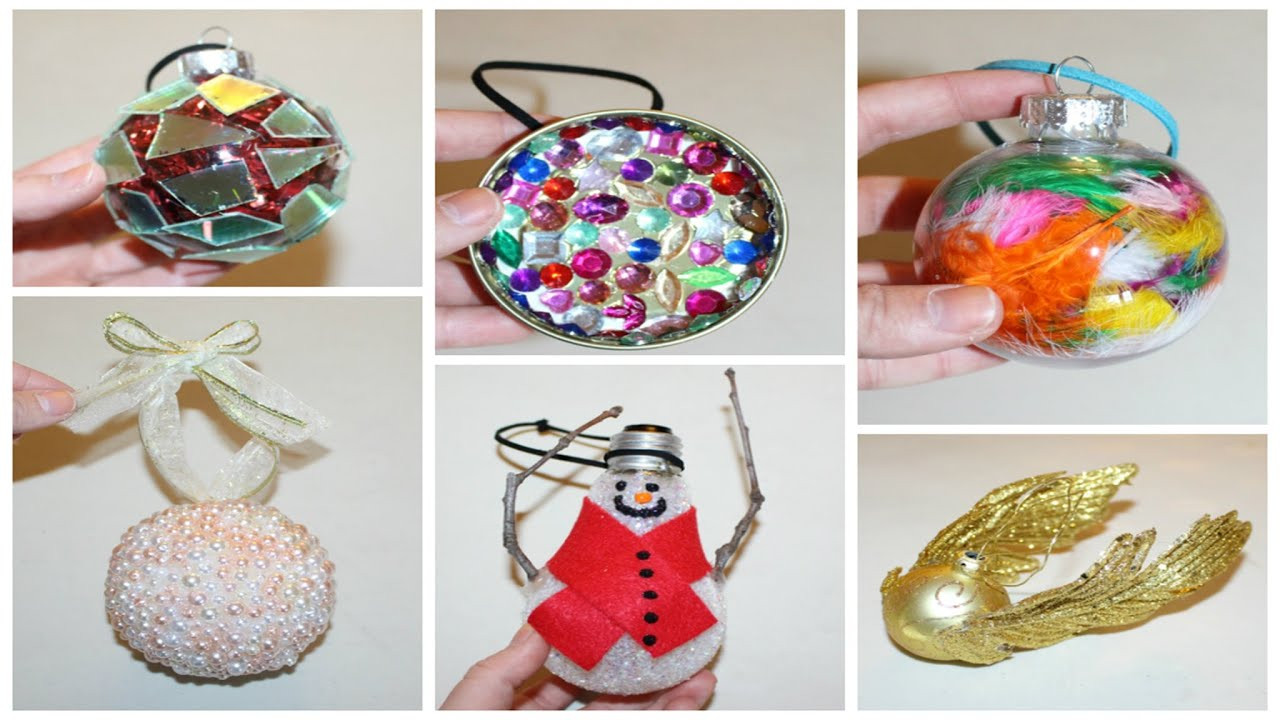 Best ideas about Easy DIY Christmas Ornaments
. Save or Pin SIX CHEAP AND EASY DIY CHRISTMAS ORNAMENTS Now.