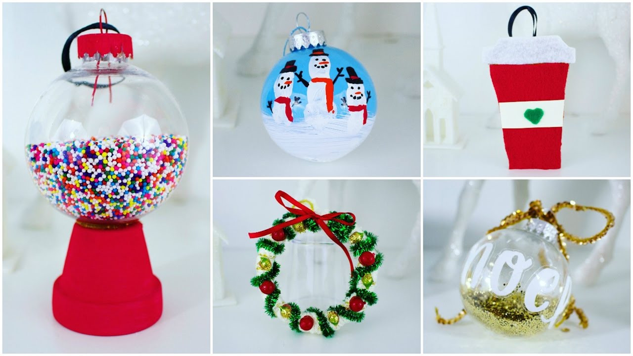 Best ideas about Easy DIY Christmas Ornaments
. Save or Pin 5 CHEAP AND EASY DIY CHRISTMAS ORNAMENTS Now.
