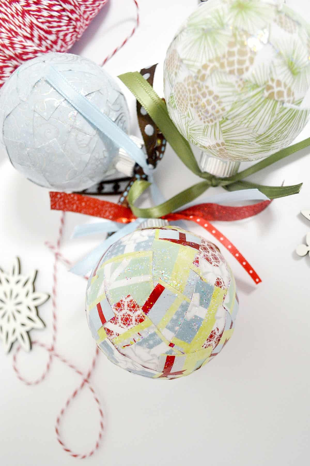 Best ideas about Easy DIY Christmas Ornaments
. Save or Pin Easy paper scrap DIY Christmas ornaments Mod Podge Rocks Now.